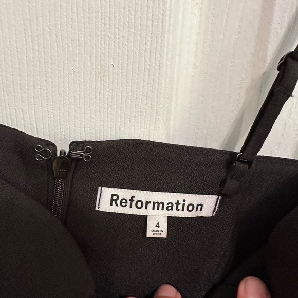 Reformation black mini dress - Picture 4 of 5